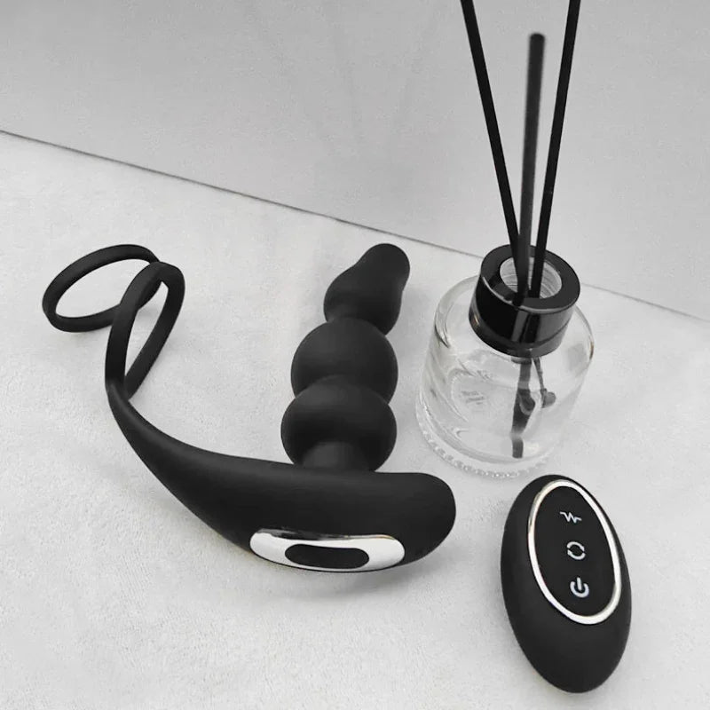 Stimulateur prostatique vibrant connecté Hugo