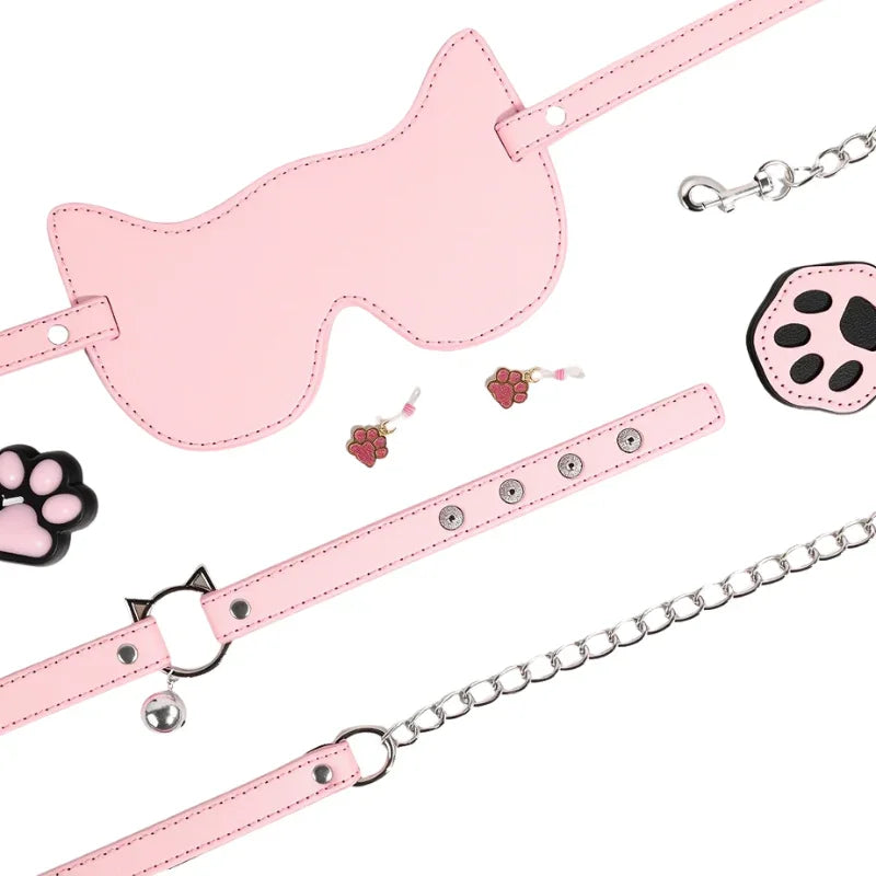 Coffret BDSM bondage débutant·es 6 accessoires cat