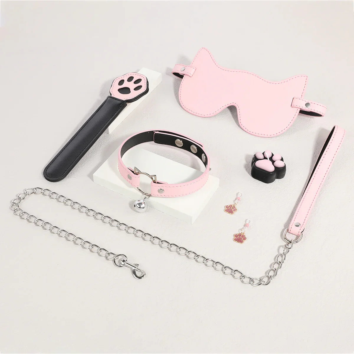 Coffret BDSM bondage débutant·es 6 accessoires cat