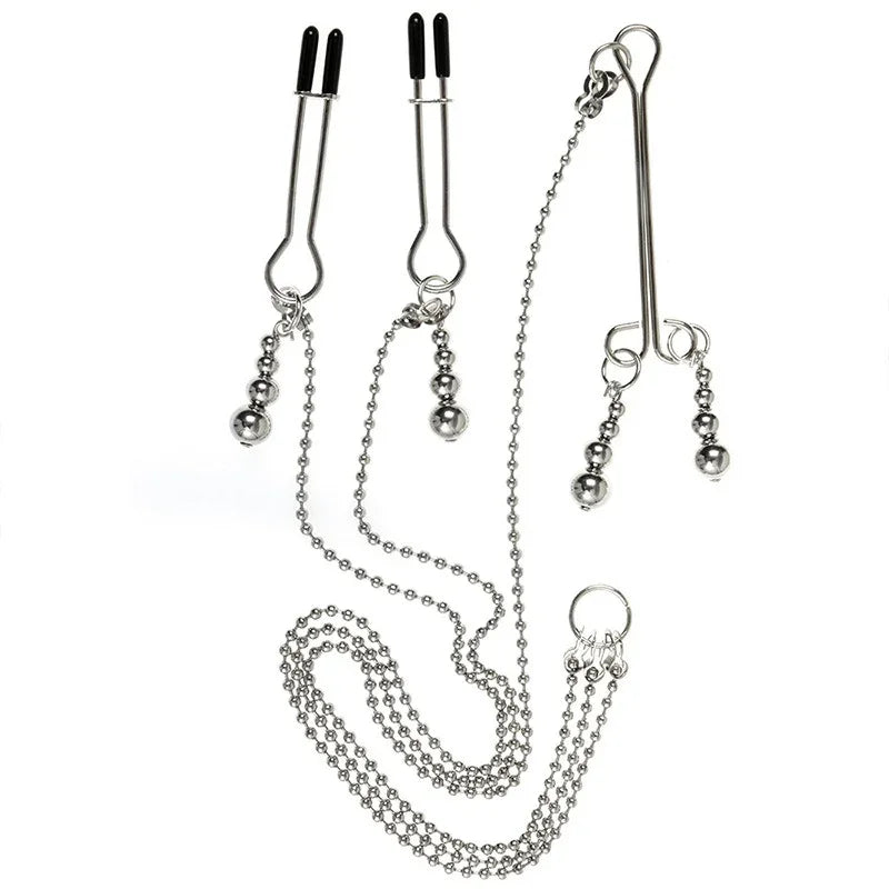Collier Pinces Ă seins & clitoris
