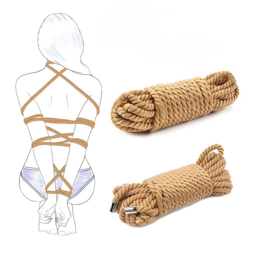 Corde shibari effet soie 10-30mètres