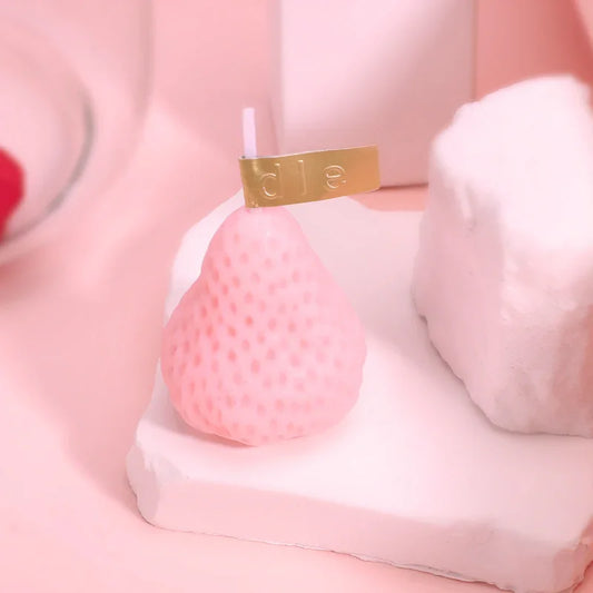 Kit 4 Bougie basse températures BDSM fraise