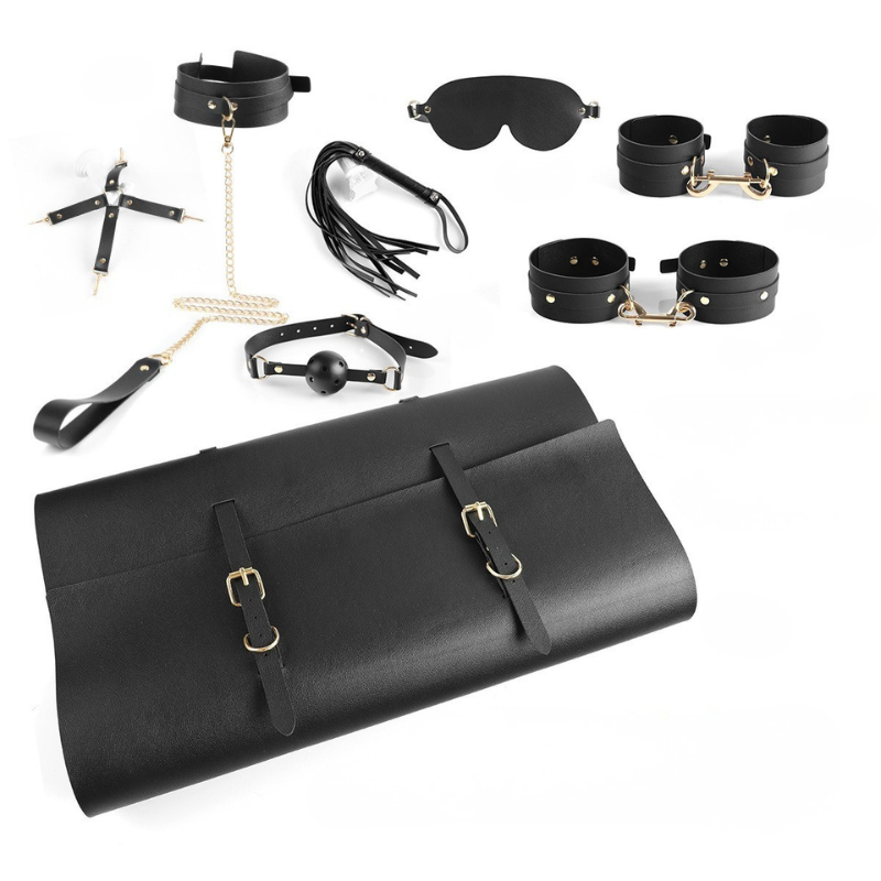 Mallette de voyage BDSM soft 7 pieces