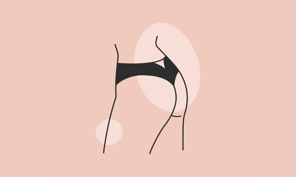Illustration sensuelle d’une femme en lingerie, image de couverture d’un guide sur la masturbation féminine et le plaisir intime