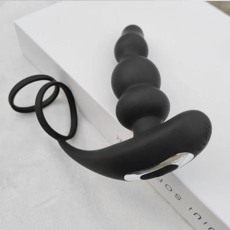 Stimulateur prostatique vibrant connecté Hugo