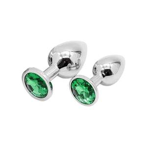 Plug métal avec strass Diamond Butt