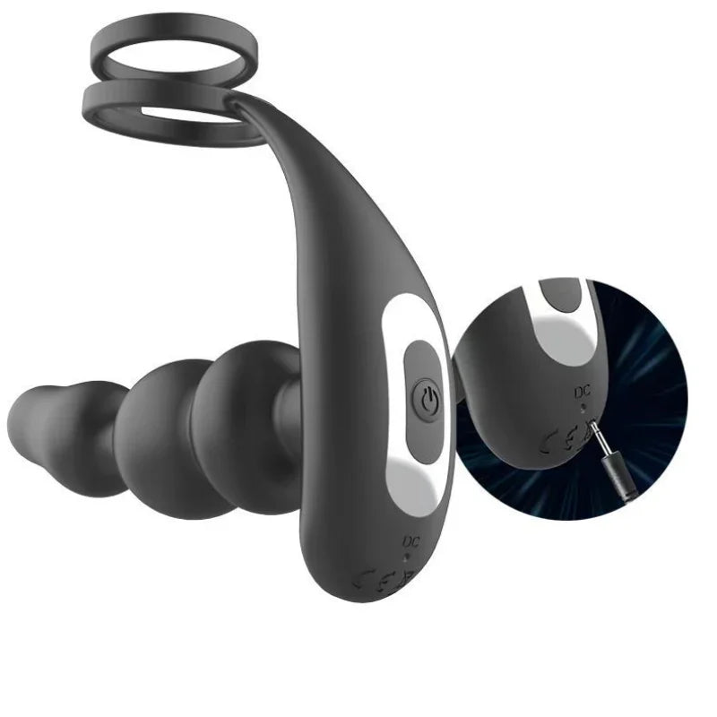 Stimulateur prostatique vibrant connecté Hugo