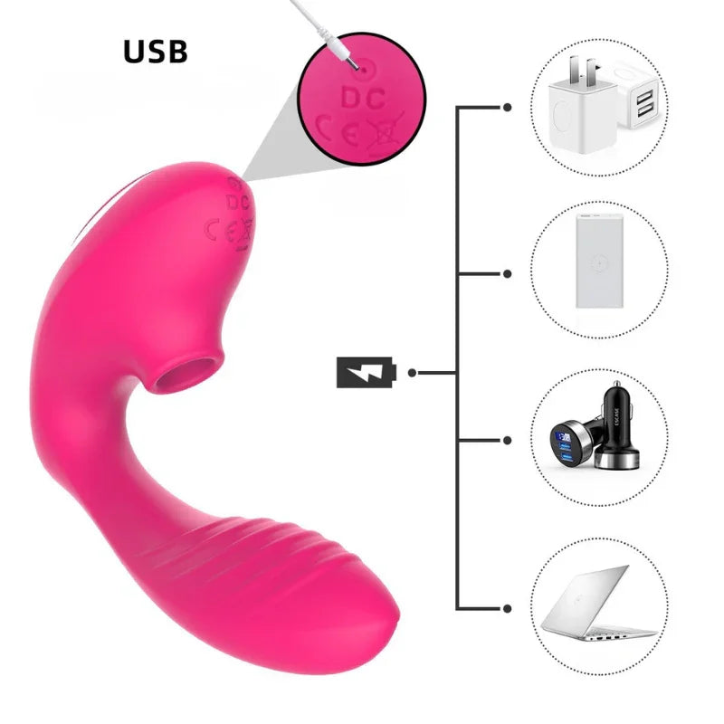 Stimulateur point G et clitoris Indulge