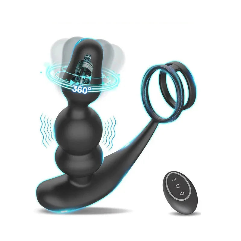 Stimulateur prostatique vibrant connecté Hugo