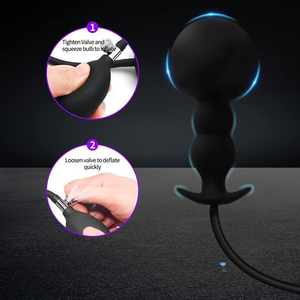 Plug anal gonflable inflatation Assy