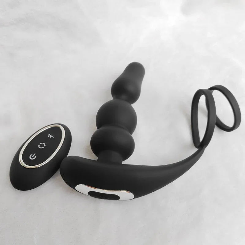 Stimulateur prostatique vibrant connecté Hugo