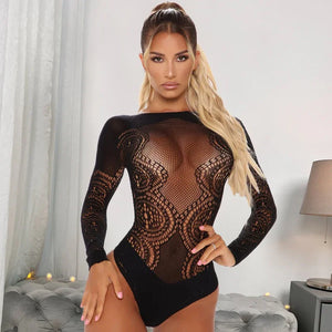Body Lingerie Résille Haute Séduction Jiji