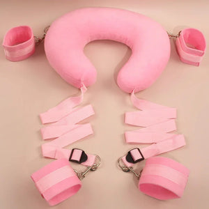 Bondage avec coussin en velours