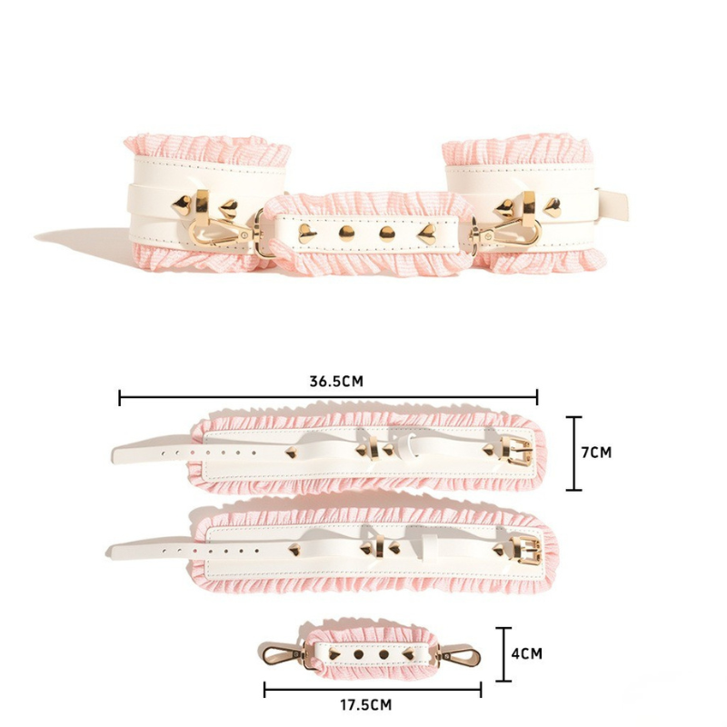 Coffret BDSM Secret Pleasure 7 accessoires + pochette