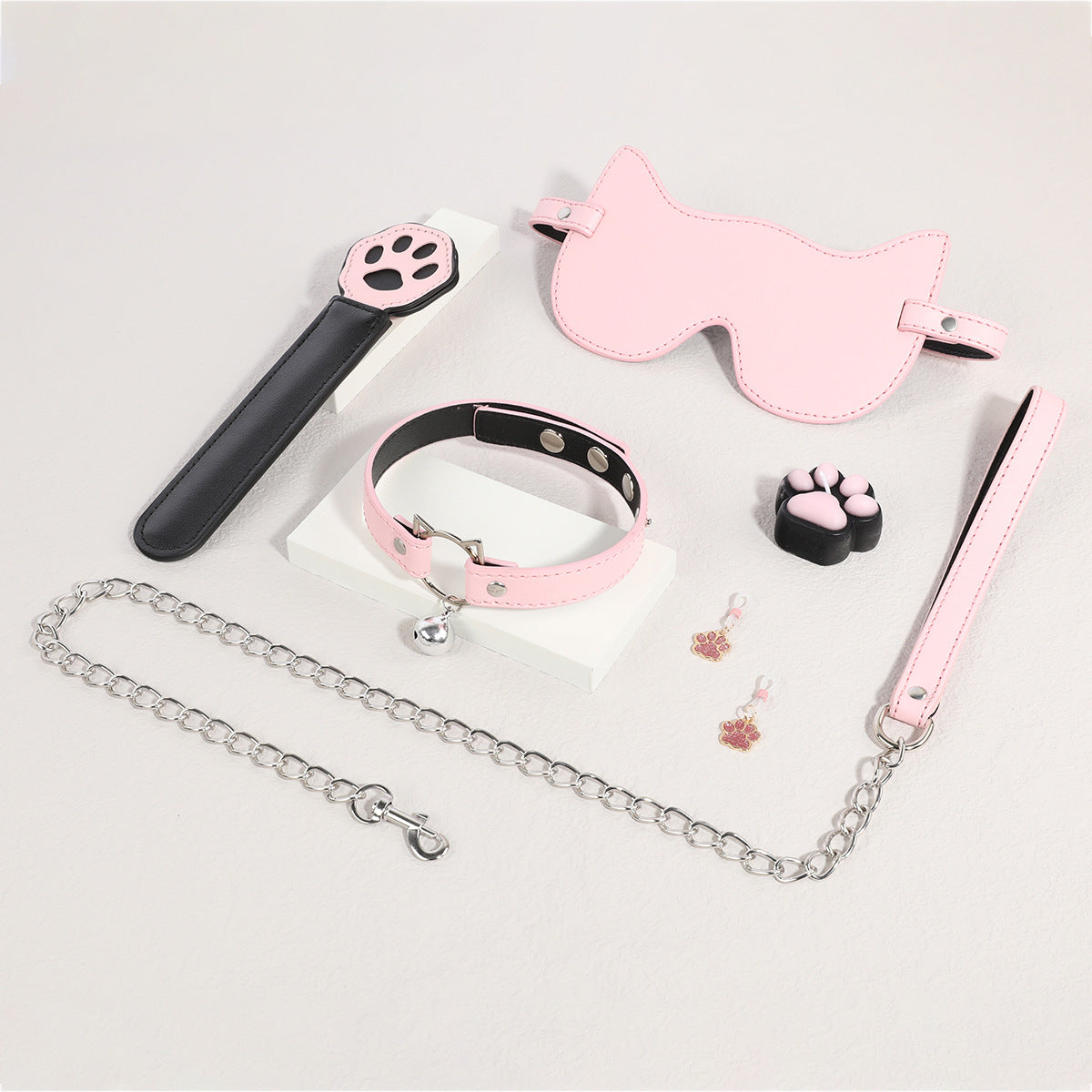 Coffret BDSM bondage débutant·es 6 accessoires cat