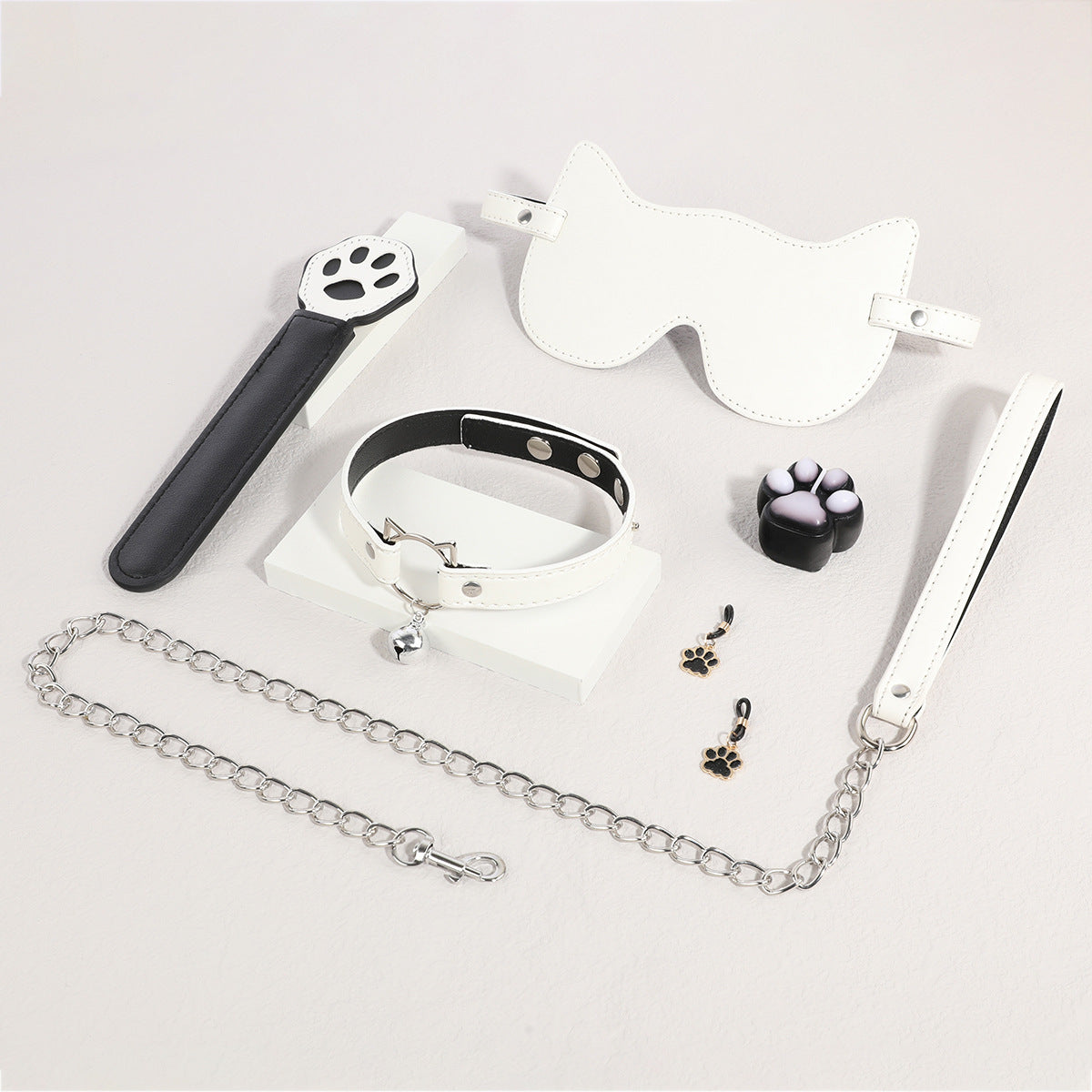 Coffret BDSM bondage débutant·es 6 accessoires cat