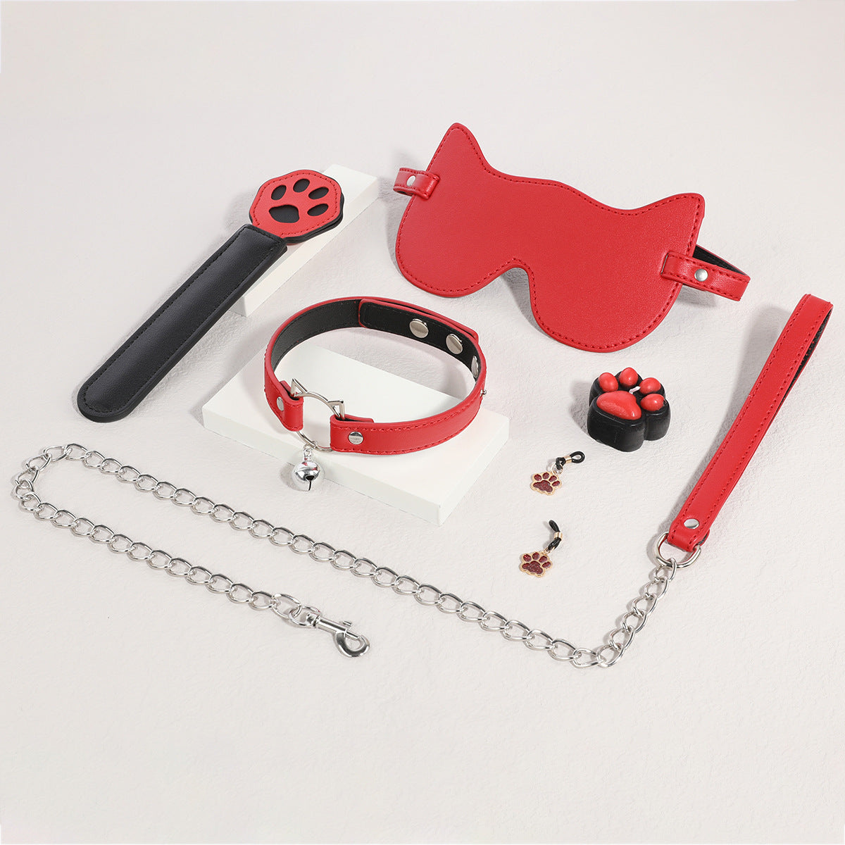 Coffret BDSM bondage débutant·es 6 accessoires cat