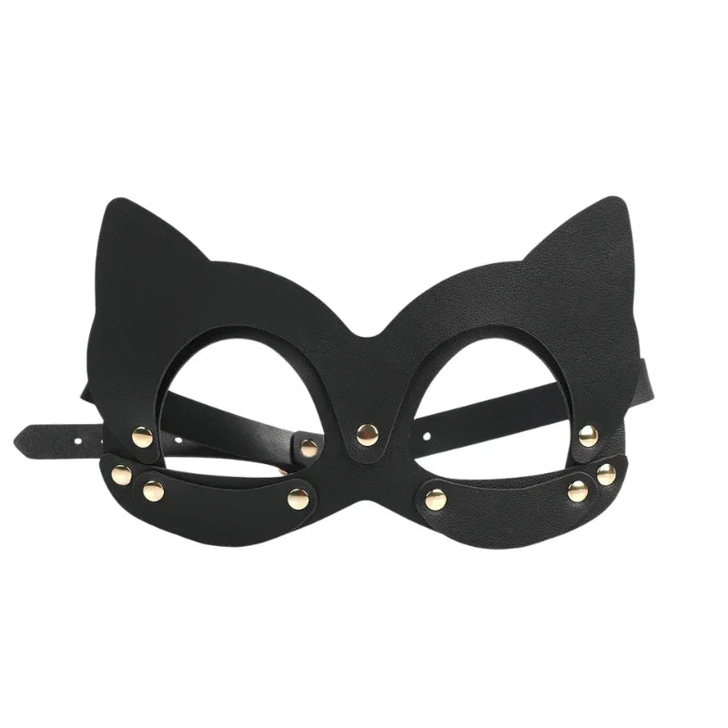 Coffret de bondage en cuir vegan 9 pièces