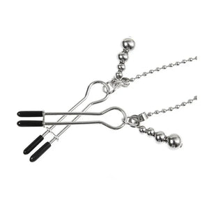 Collier Pinces à seins & clitoris