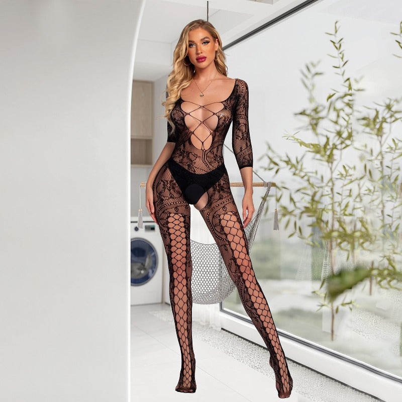 Combinaison Lingerie Sexy Transparence Chic Gourh
