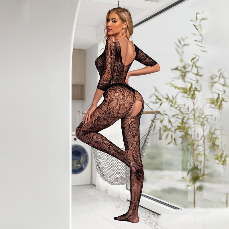 Combinaison Lingerie Sexy Transparence Chic Gourh