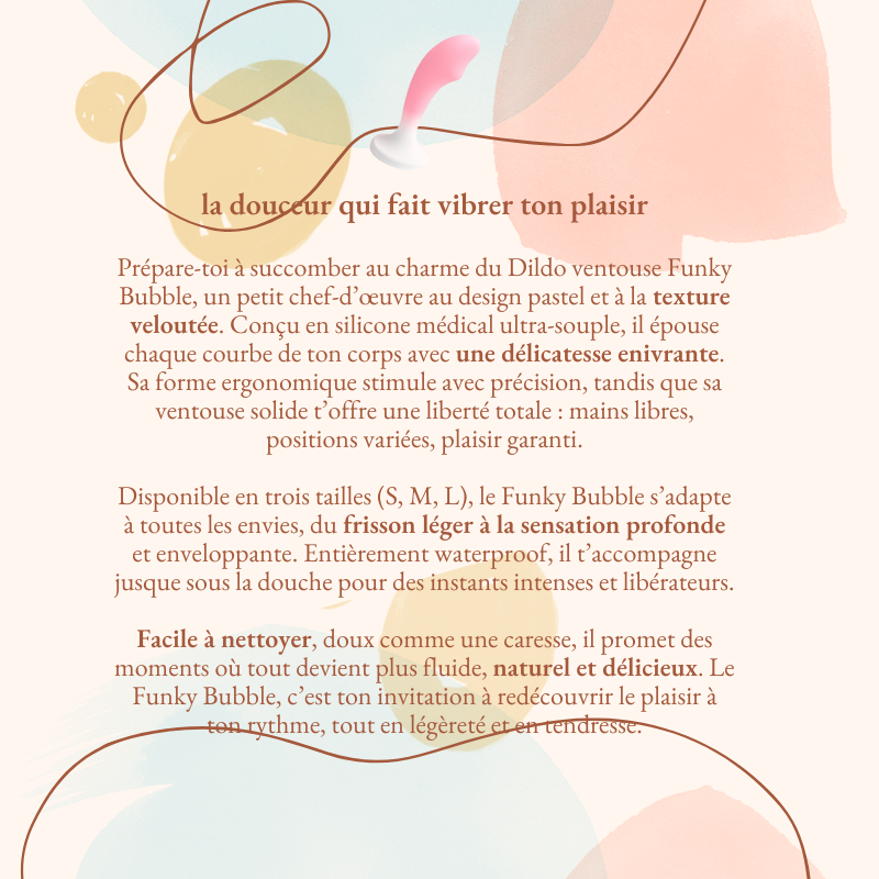 Dildo_ventouse_Funky_bubble