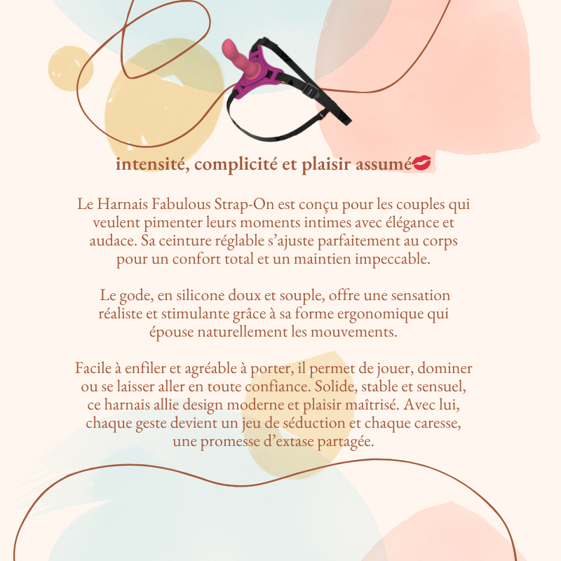 Harnais fabulous Strap-on gode ceinture