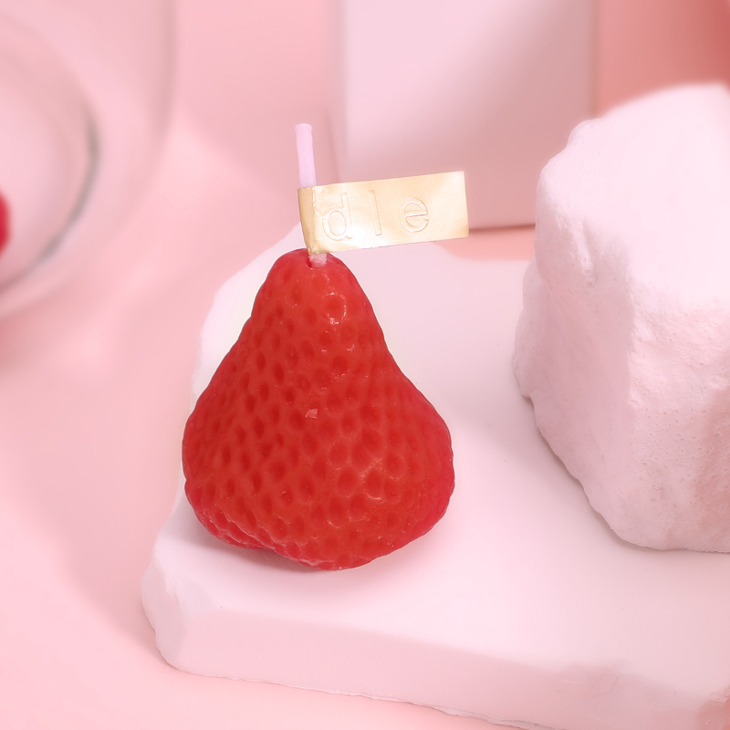 Kit 4 Bougie basse températures BDSM fraise