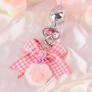 Kit bondage soft pinces à téton et plug anal