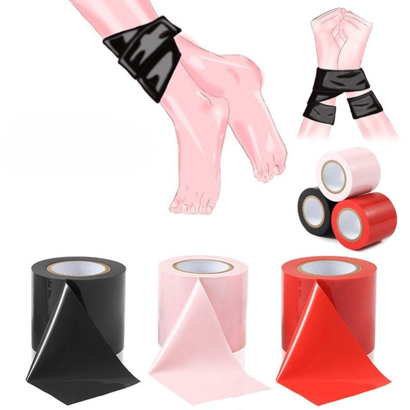 Lot de 3 rubans de bondage non adhésif 16m