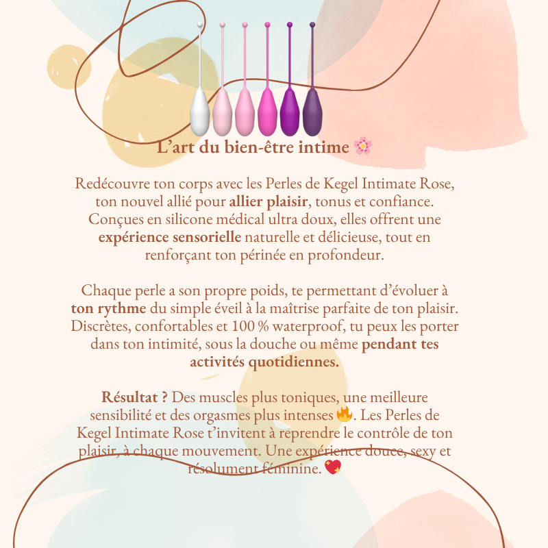 Perles de Kegel Intimate Rose