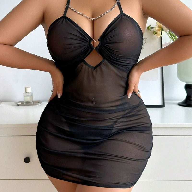 Robe Lingerie Chic et Ultra Séduisante Nibu