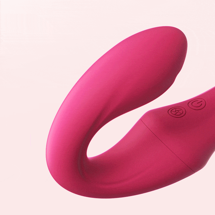 Strap-on Vibrant Télécommandé 3 Moteurs