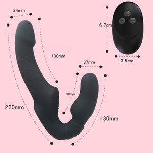 Strap On vibrant Lapis multi orgasm télécommande