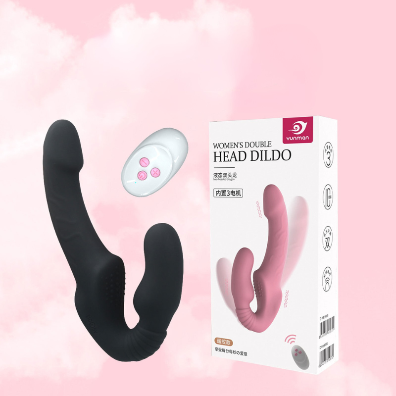 Strap On vibrant Lapis multi orgasm télécommande