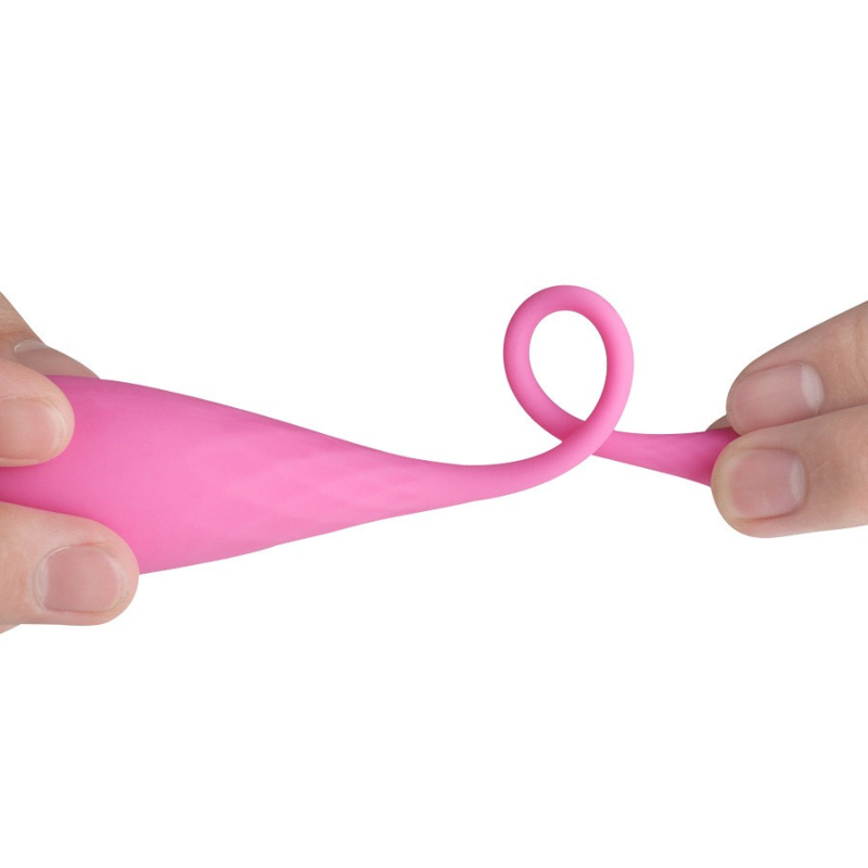 Boule de Kegel Alpha ultra flexible en silicone doux, facile à insérer et agréable pour les exercices du périnée.