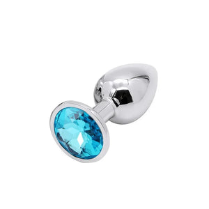 Plug métal avec strass Diamond Butt