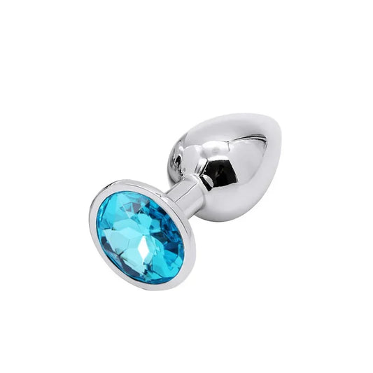 Plug métal avec strass Diamond Butt