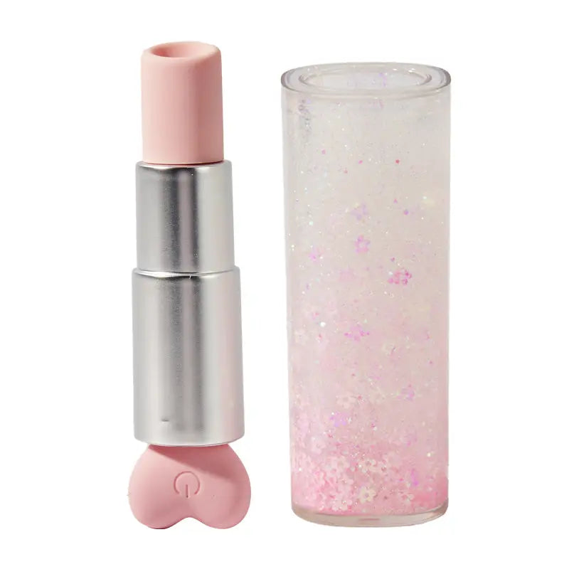 Packshot du stimulateur clitoridien Glossy HappyGalaxy et son étui