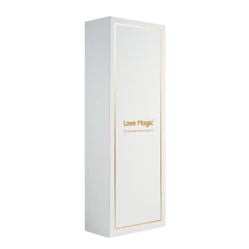Boîte blanche élégante du rabbit vibro CG par Love Magic