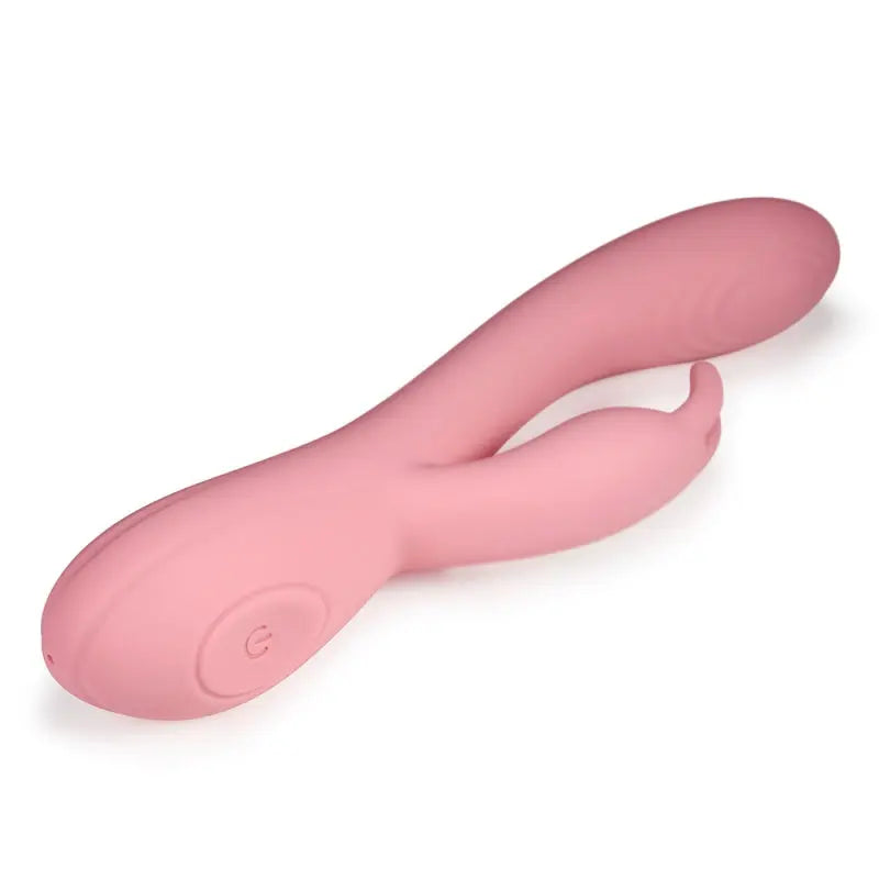 Vibromasseur rabbit CG posé, montrant ses deux extrémités