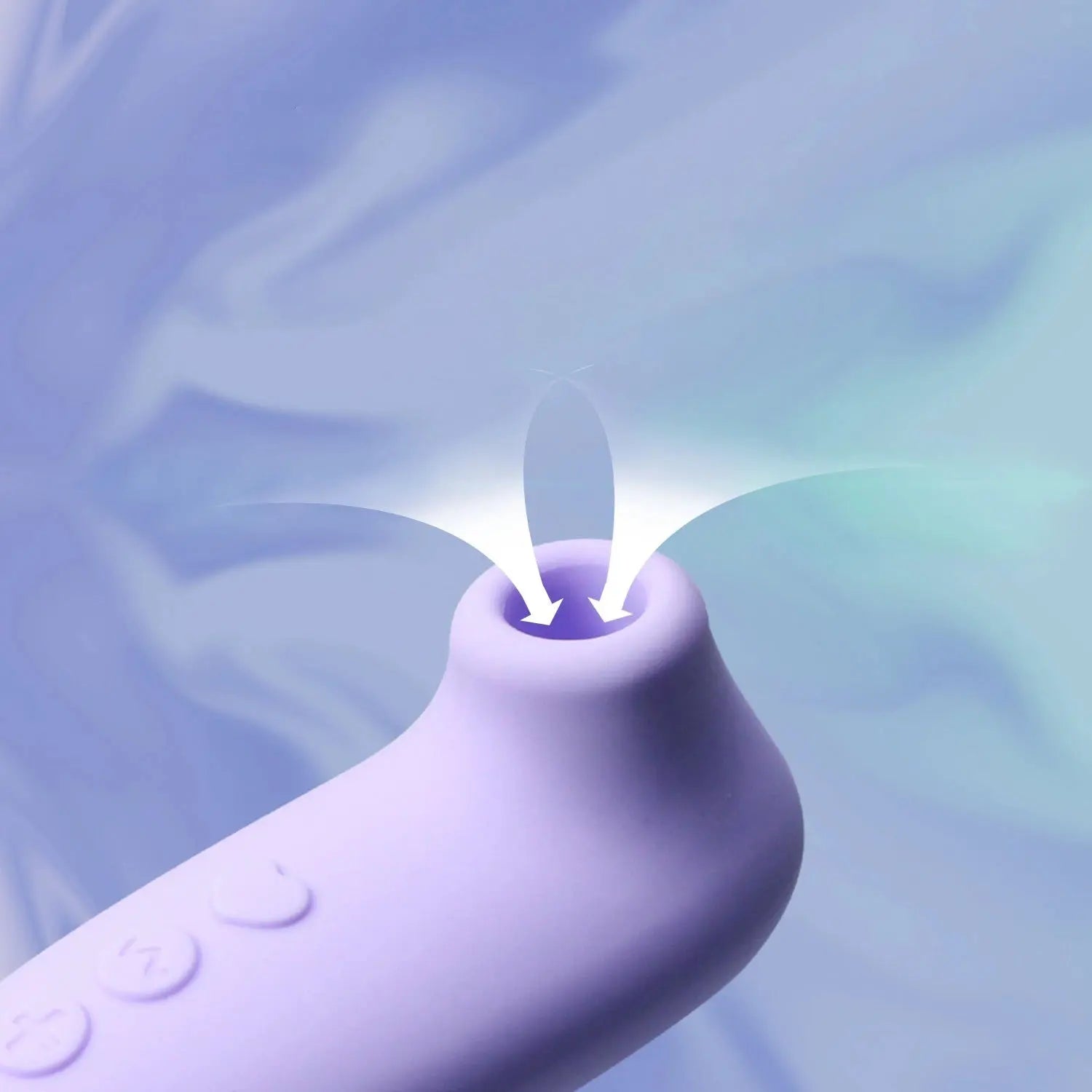 Détail de la tête du stimulateur Endo avec effet de succion visuel