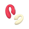 Stimulateur pour couple rose et blanc vue produit