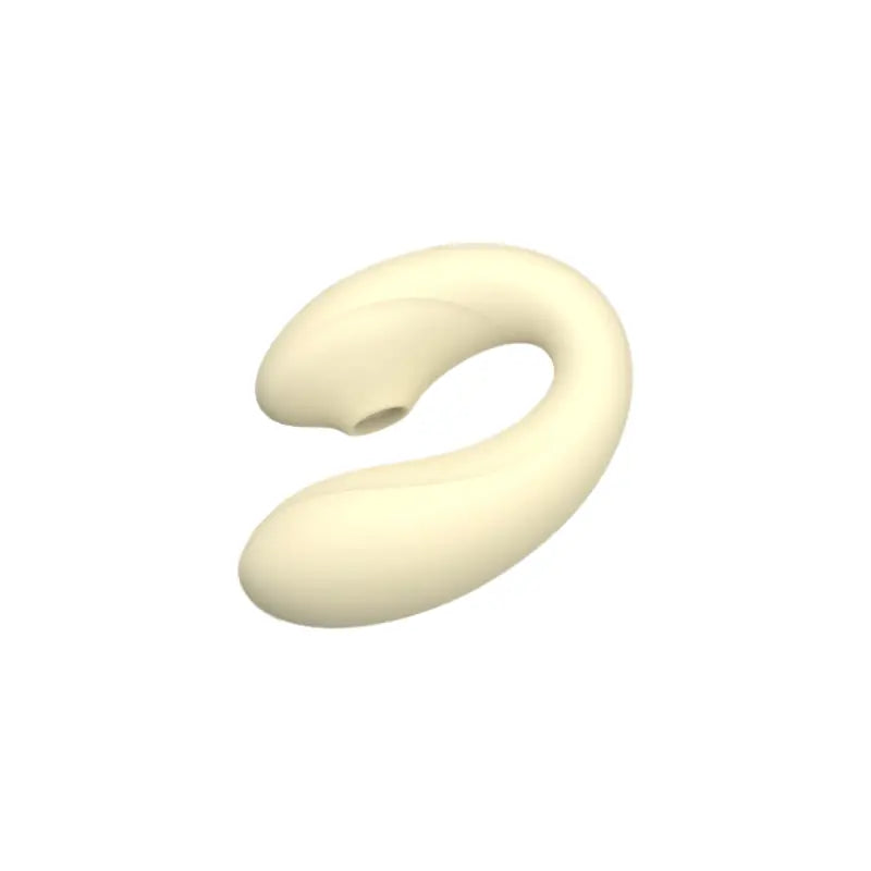 Stimulateur blanc pour couple ergonomique et compact