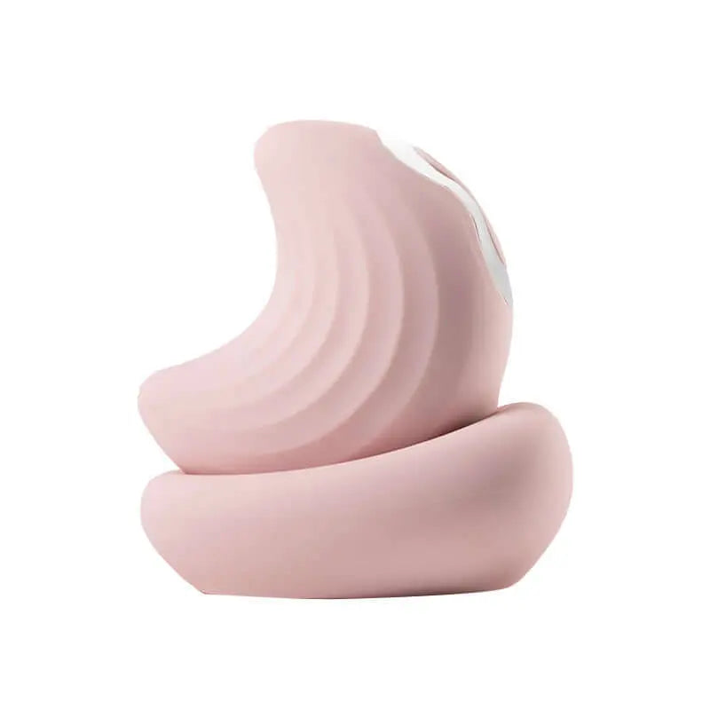 Stimulateur clitoridien Luna rose élégant avec design incurvé