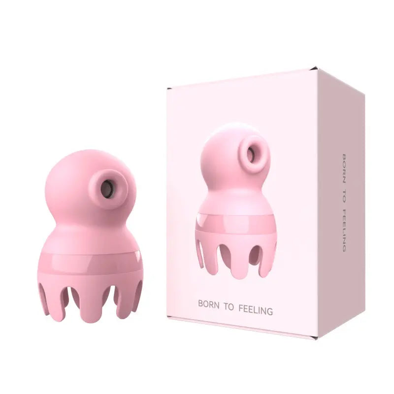 Stimulateur Octopus avec son packaging rose
