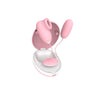Stimulateur rose Tukiko double embout avec boîtier coquillage