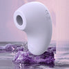 Stimulateur Virgule violet en ambiance féérique et florale