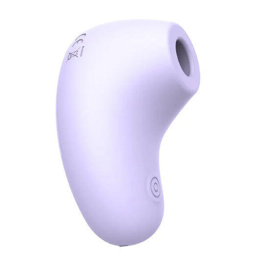Stimulateur clitoridien Virgule couleur violet en silicone doux