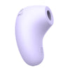 Stimulateur clitoridien Virgule couleur violet en silicone doux